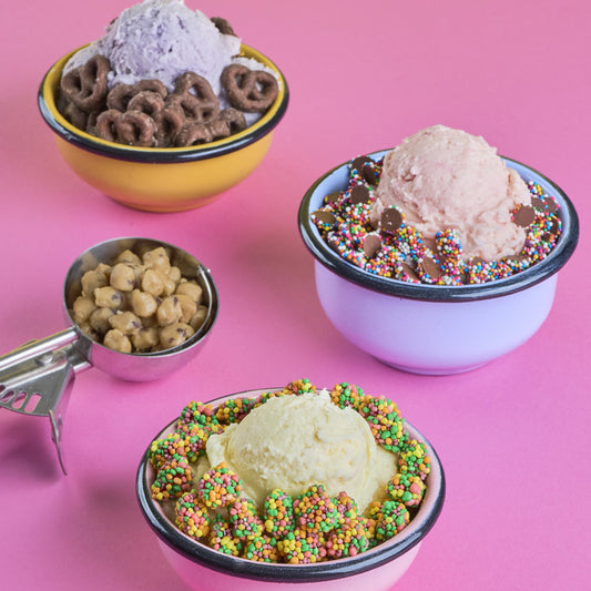 Dark Compound Rainbow NonPareil Chip