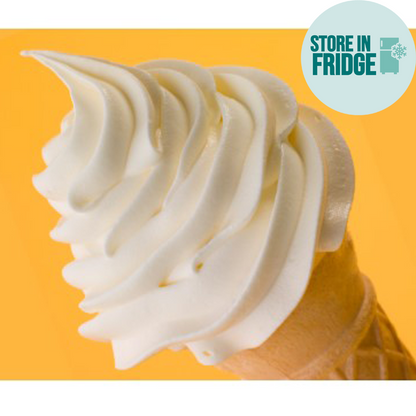 Classic Vanilla Non-Dairy Soft Serve - 40 lbs