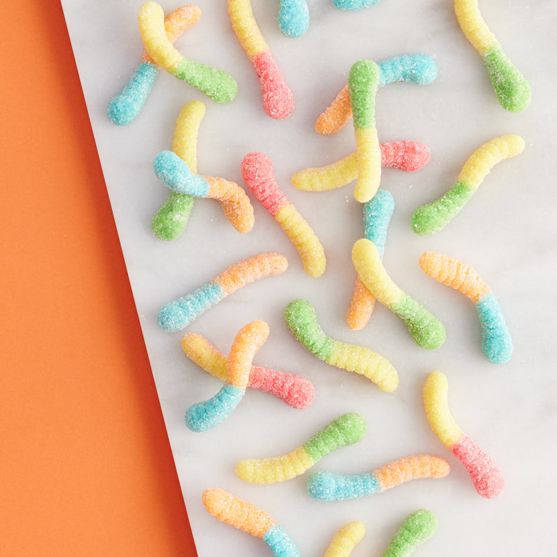 Sour Mini Gummi Worms