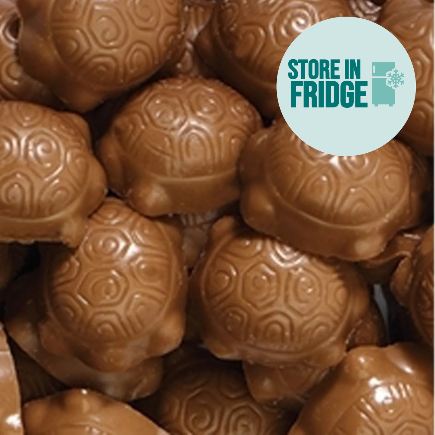 Milk Caramel Turtles - Shaped Pieces